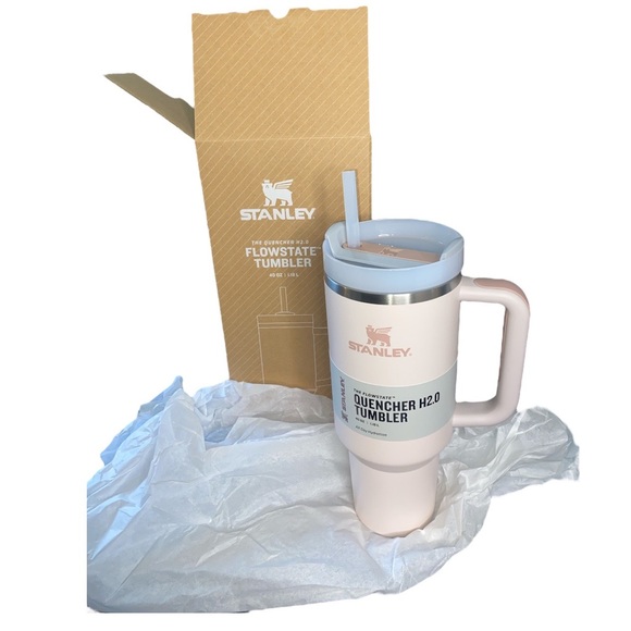Stanley Quencher Tumbler 40 oz -Rose Quartz
